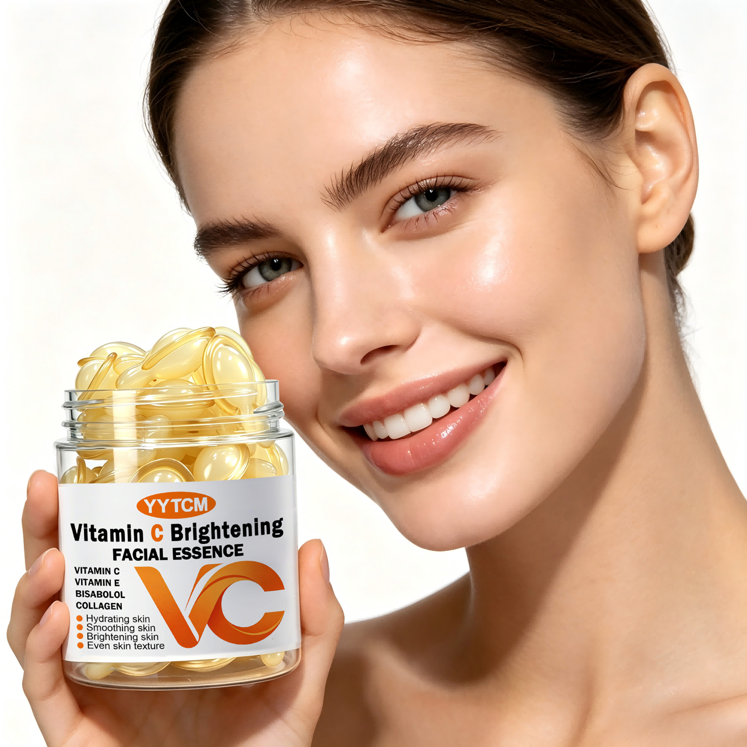 Exosome Serum Ampoule - Vitamin C Facial Serum, Moisturizing and