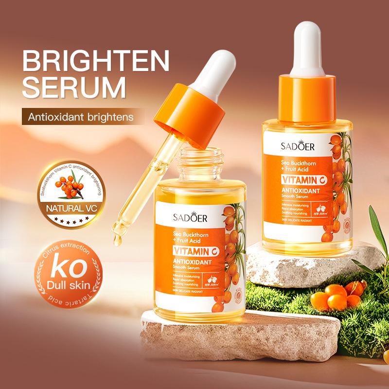 Exosome Serum Ampoule - SADOER Sea Buckthorn Vitamin C Facial