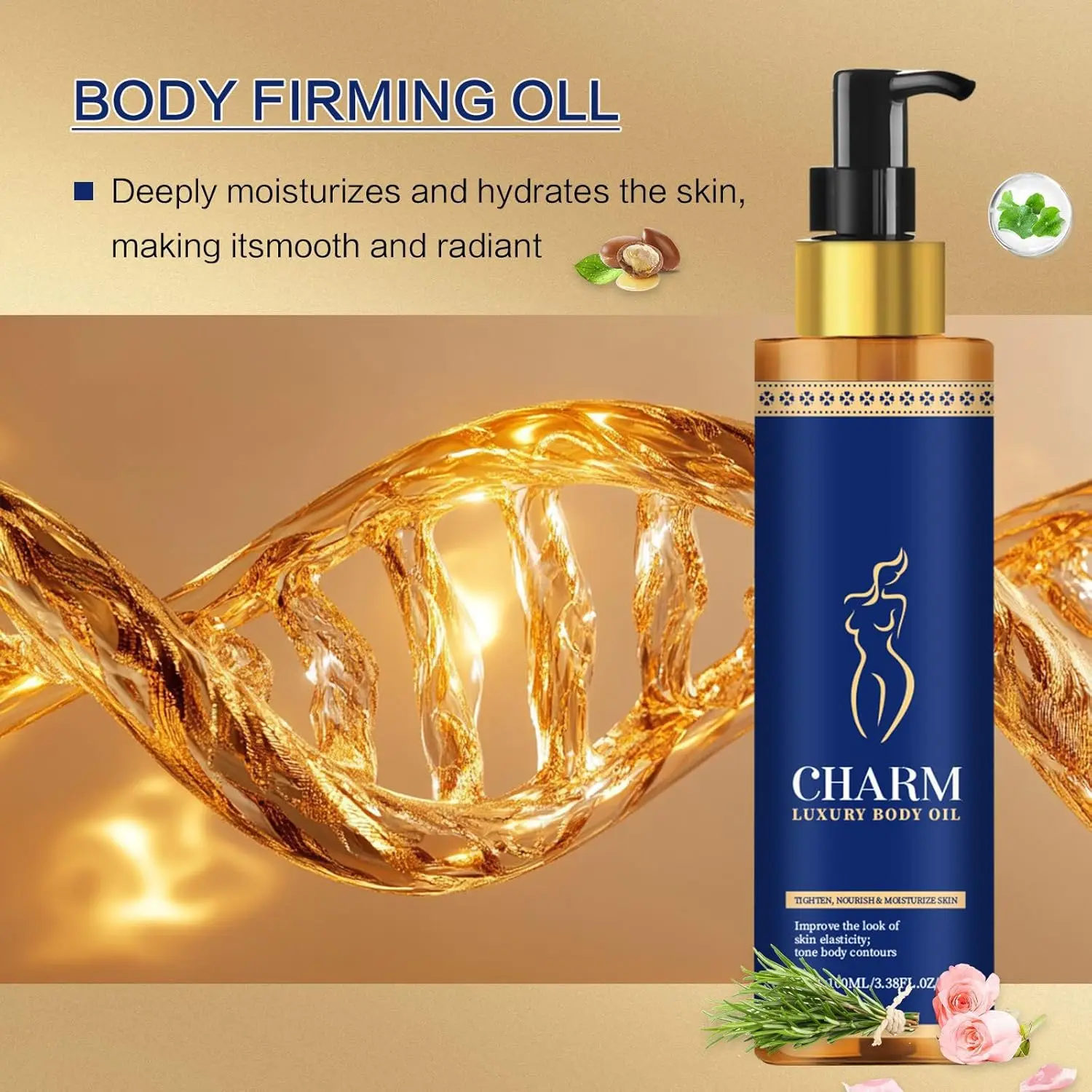 Firming Body Oil Luxury Body O - Luxury Skincare Accessories ulasan dan harga