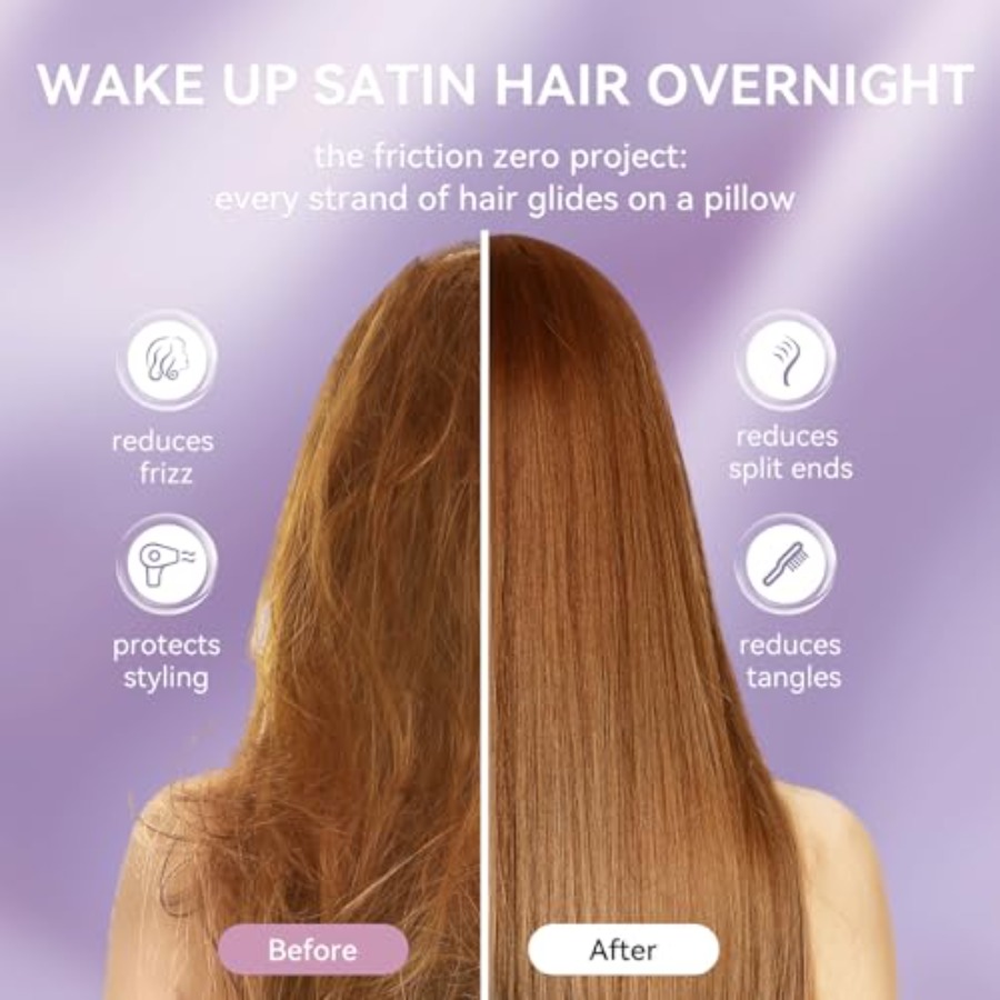 Satin Pillowcase Set for Hair  - Luxury Skincare Sets ulasan dan harga