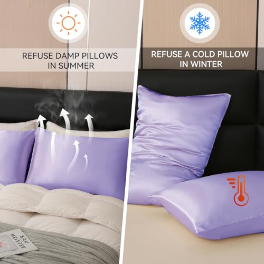 Satin Pillowcase Set for Hair  - Luxury Skincare Sets ulasan dan harga