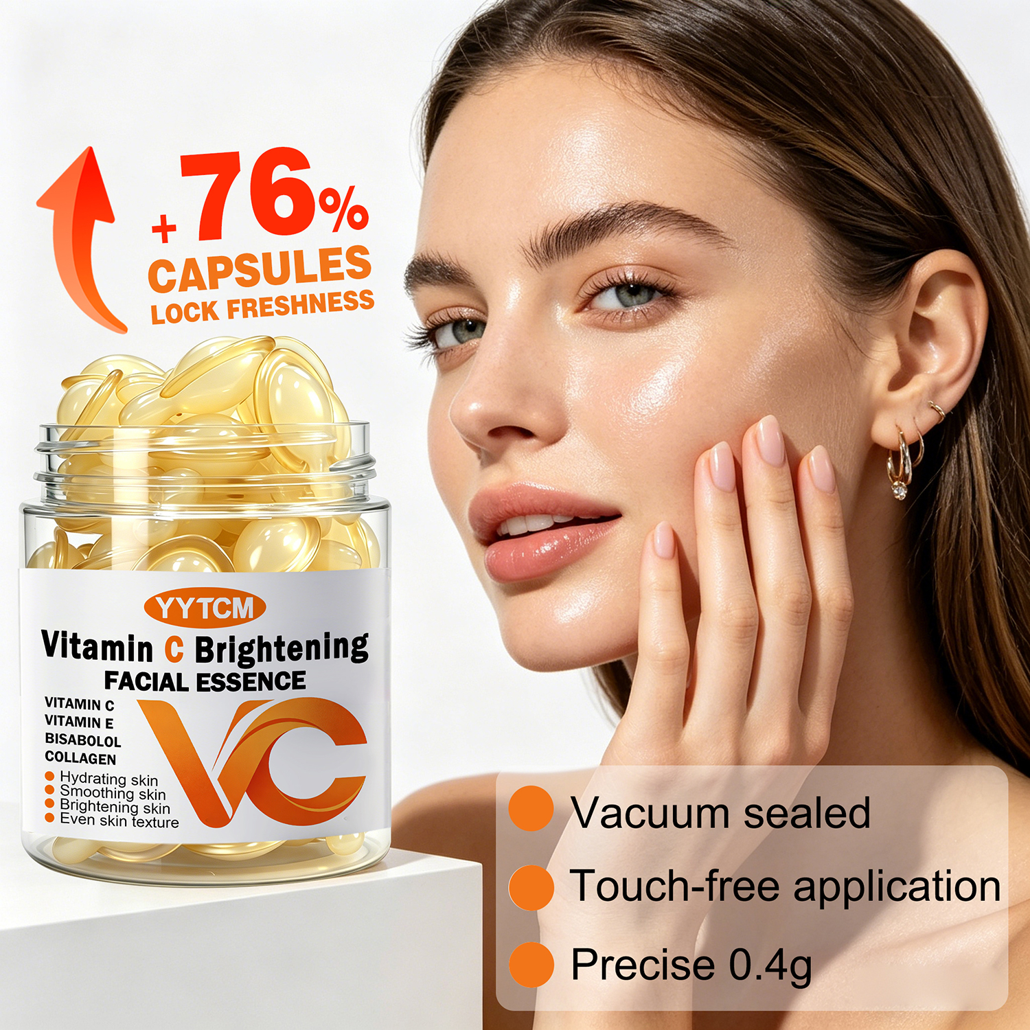 Vitamin C Facial Serum, Moistu - Exosome Serum Ampoule ulasan dan harga