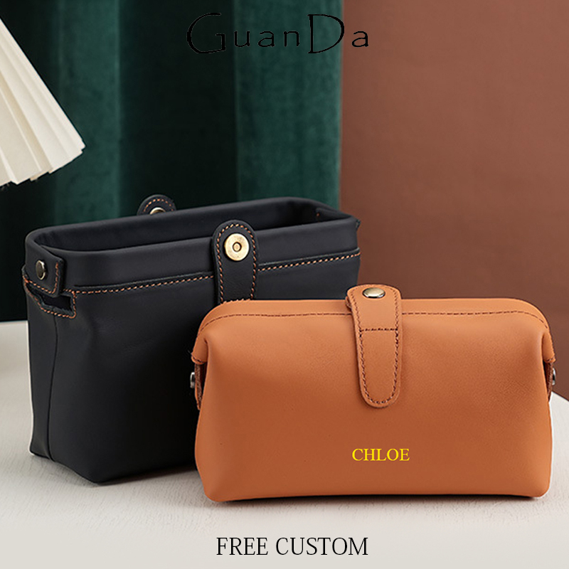 Engrave Letters Cowhide Luxury - Luxury Skincare Accessories ulasan dan harga