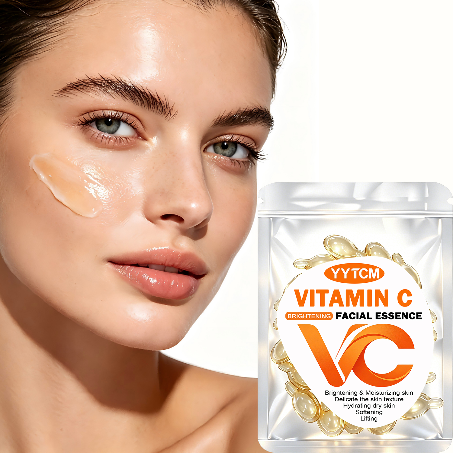 Vitamin C Facial Serum, Moistu - Exosome Serum Ampoule ulasan dan harga