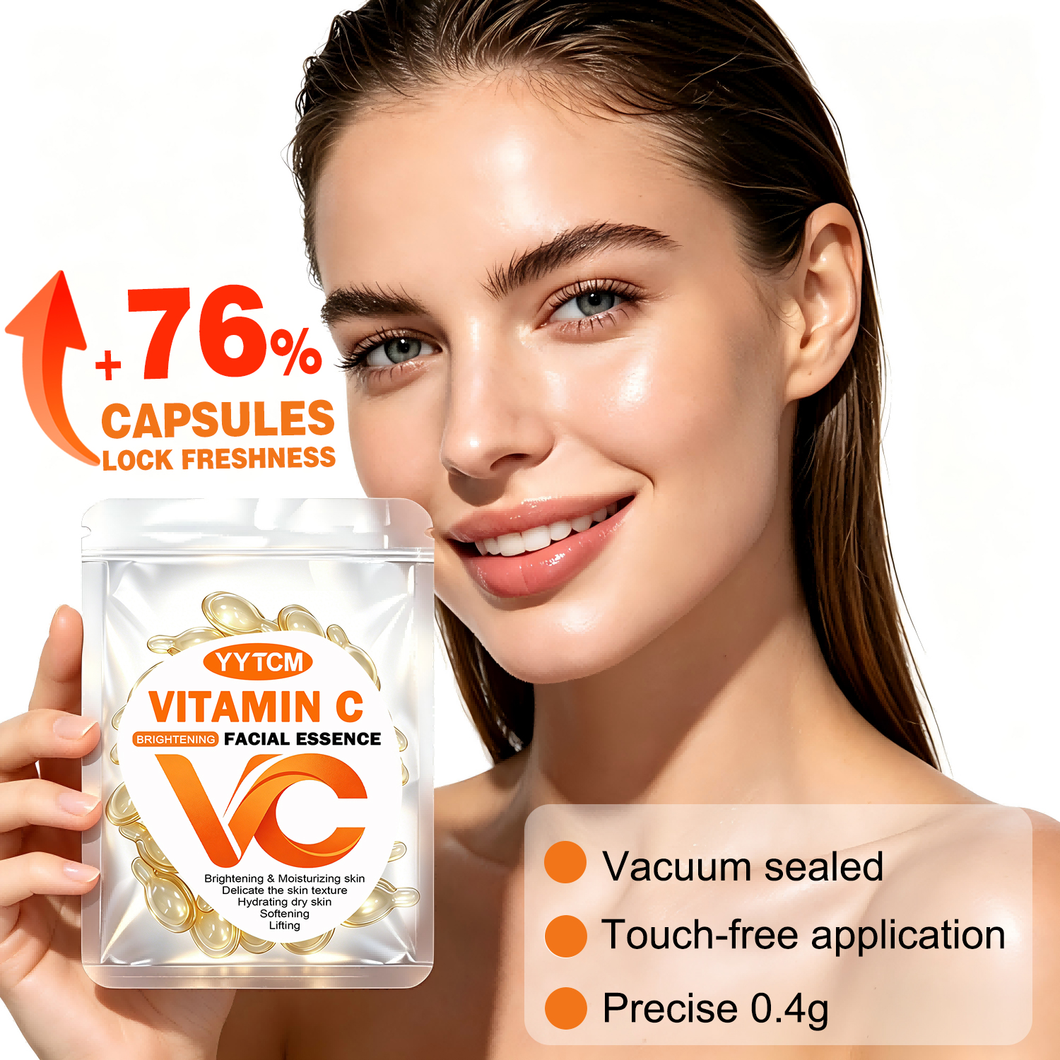 Vitamin C Facial Serum, Moistu - Exosome Serum Ampoule ulasan dan harga
