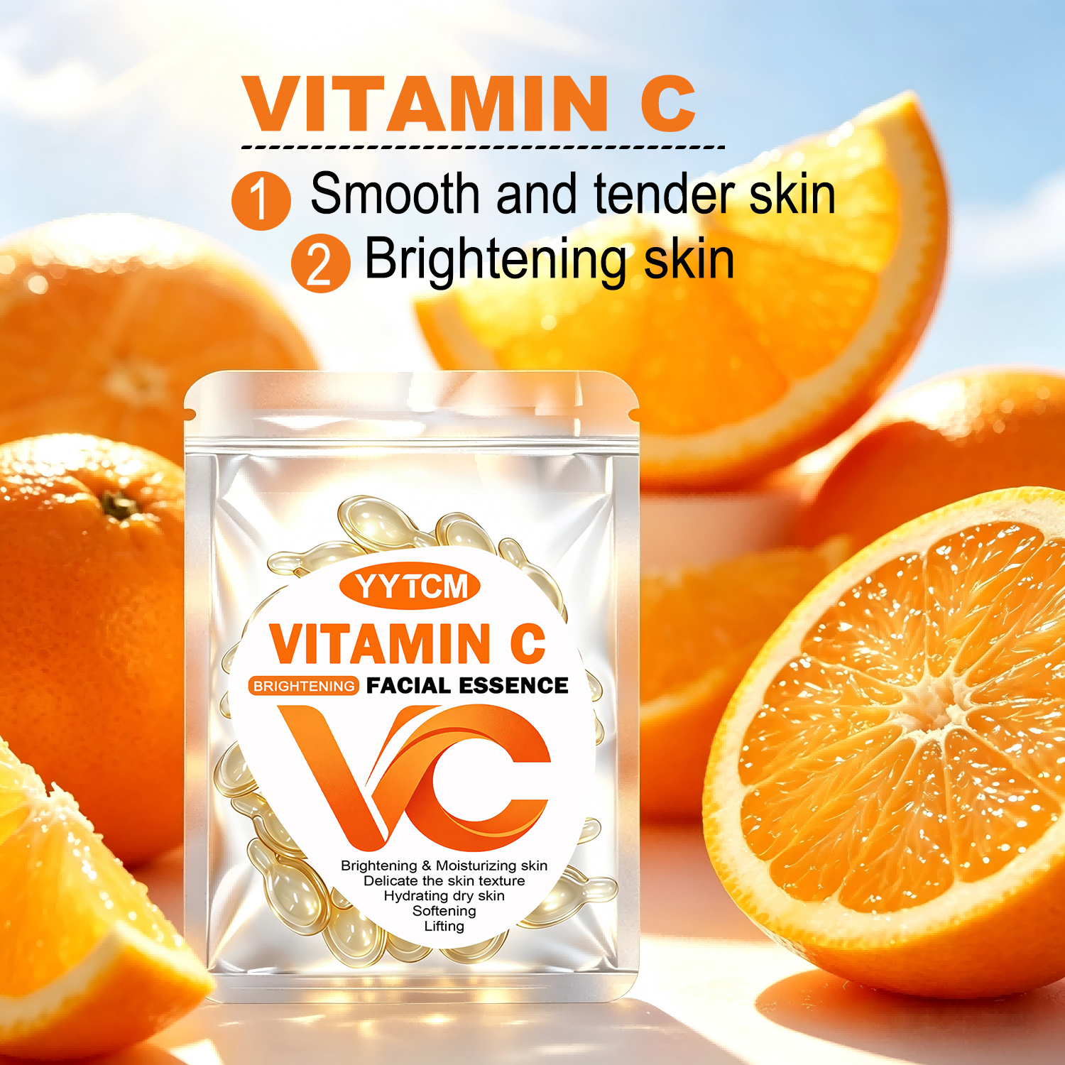 Vitamin C Facial Serum, Moistu - Exosome Serum Ampoule ulasan dan harga