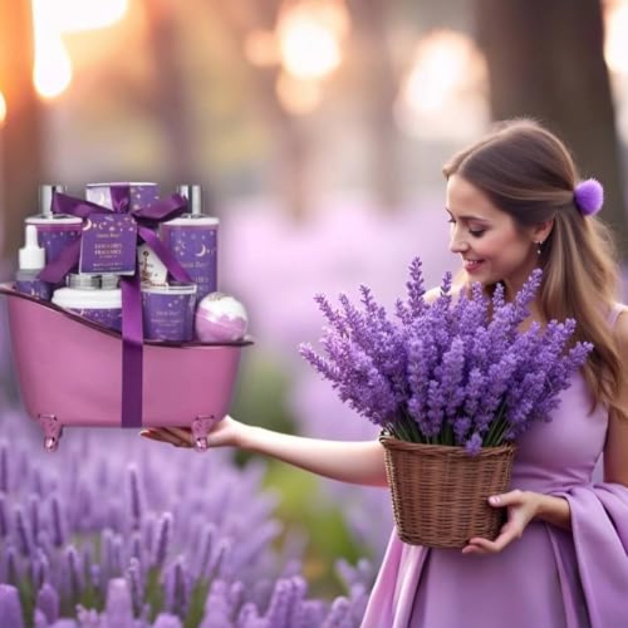 Bath Basket Spa Kit Spa Gifts  - Luxury Skincare Sets ulasan dan harga