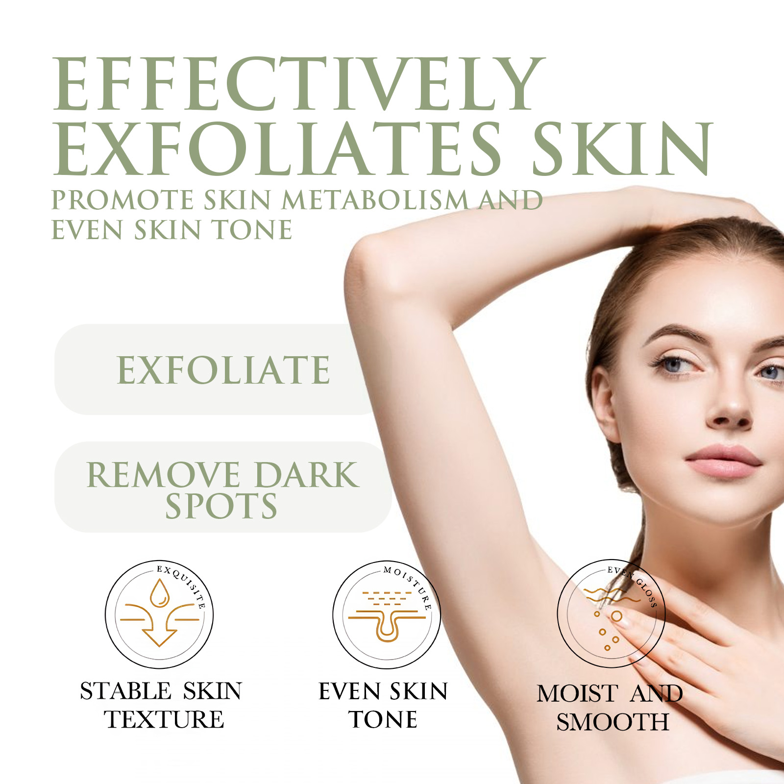Avocado Ice Cream Body Scrub 1 - Luxury Skincare Sets ulasan dan harga