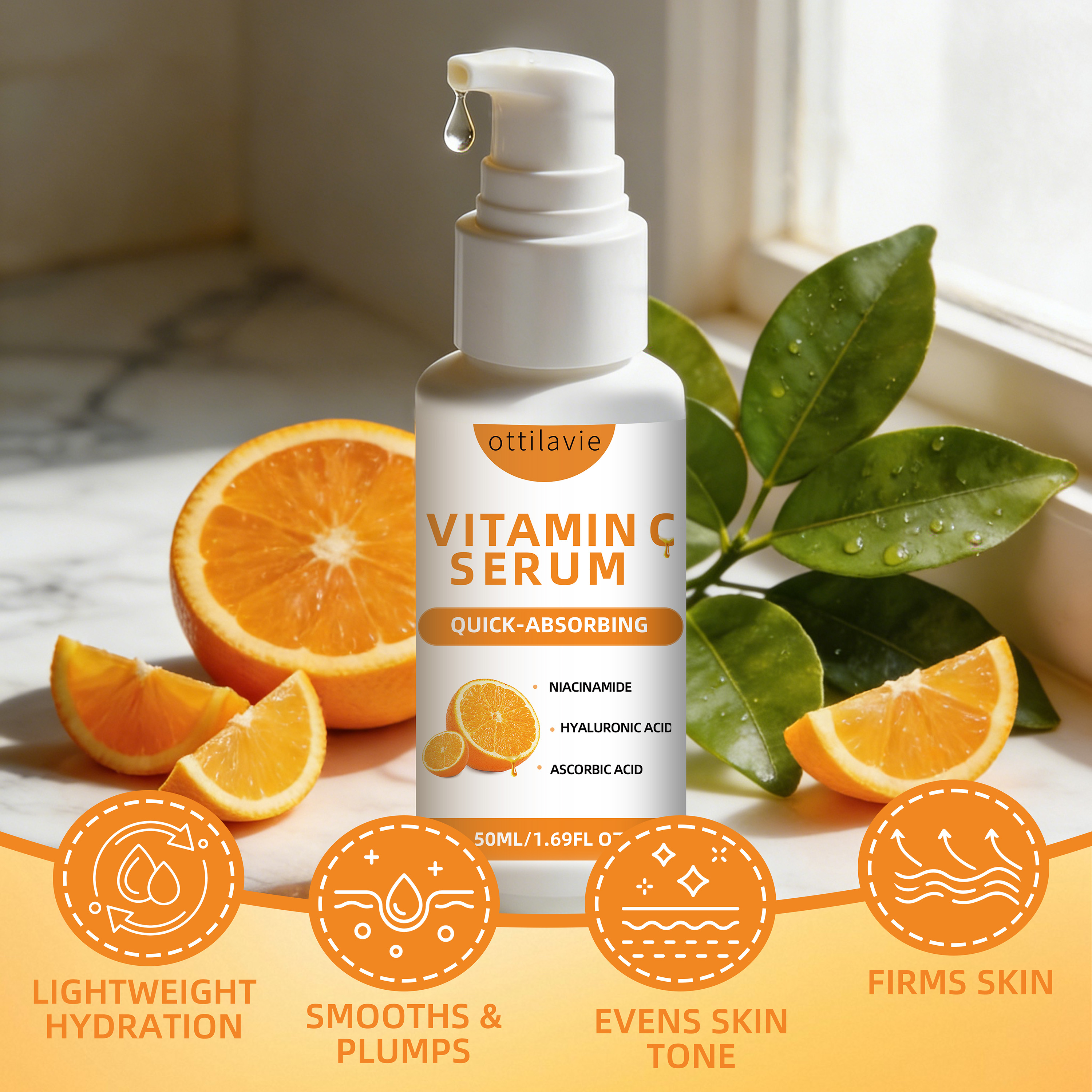 ottilavie VITAMIN C SERUM – Ge - Exosome Serum Ampoule ulasan dan harga