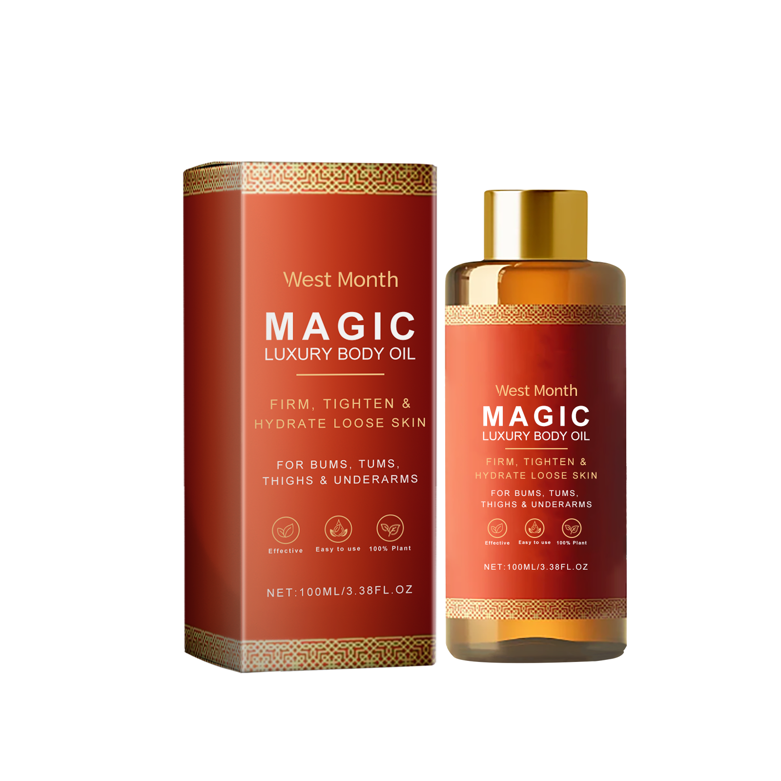 West Month Magic Luxury Body O - Luxury Skincare Aesthetic ulasan dan harga