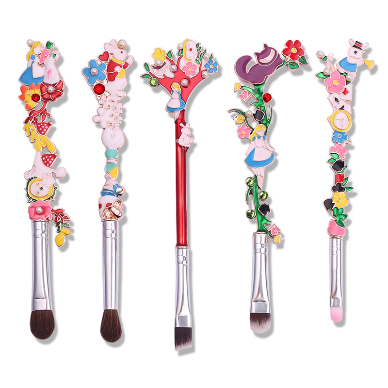 Luxury 5PCS/SET Makeup Brushes - Luxury Skincare Accessories ulasan dan harga