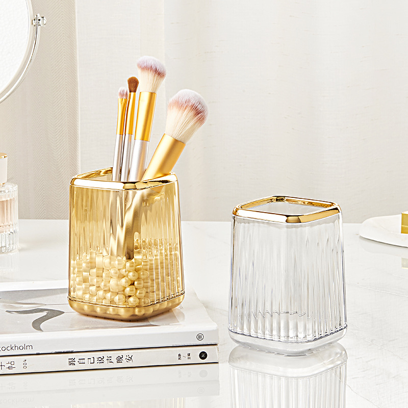 Desktop Cosmetic Brushes Stora - Luxury Skincare Accessories ulasan dan harga