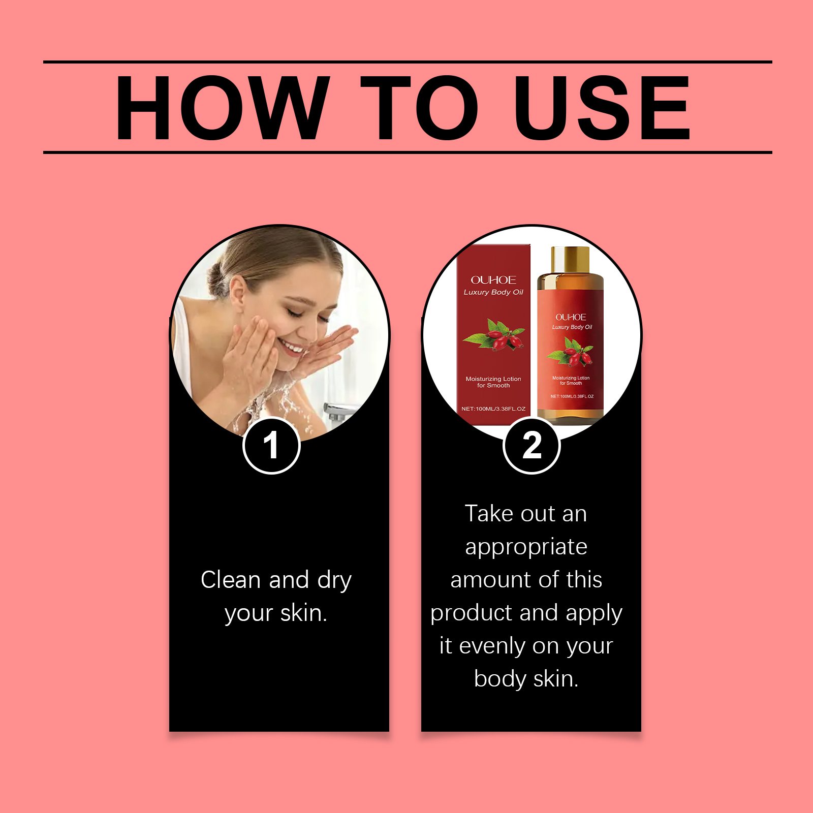 100ML Luxury Body Oil Deep Moi - Luxury Skincare Essence ulasan dan harga