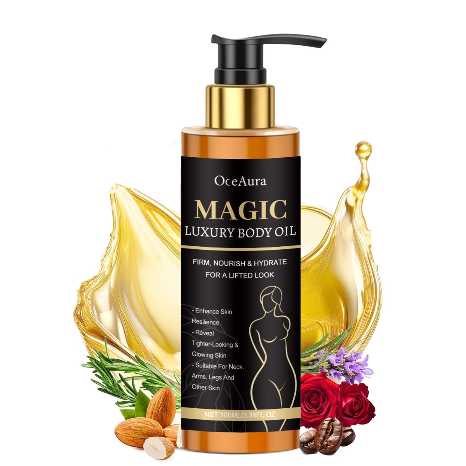 Luxury  Firming Body Oil Lifti - Luxury Skincare Essence ulasan dan harga