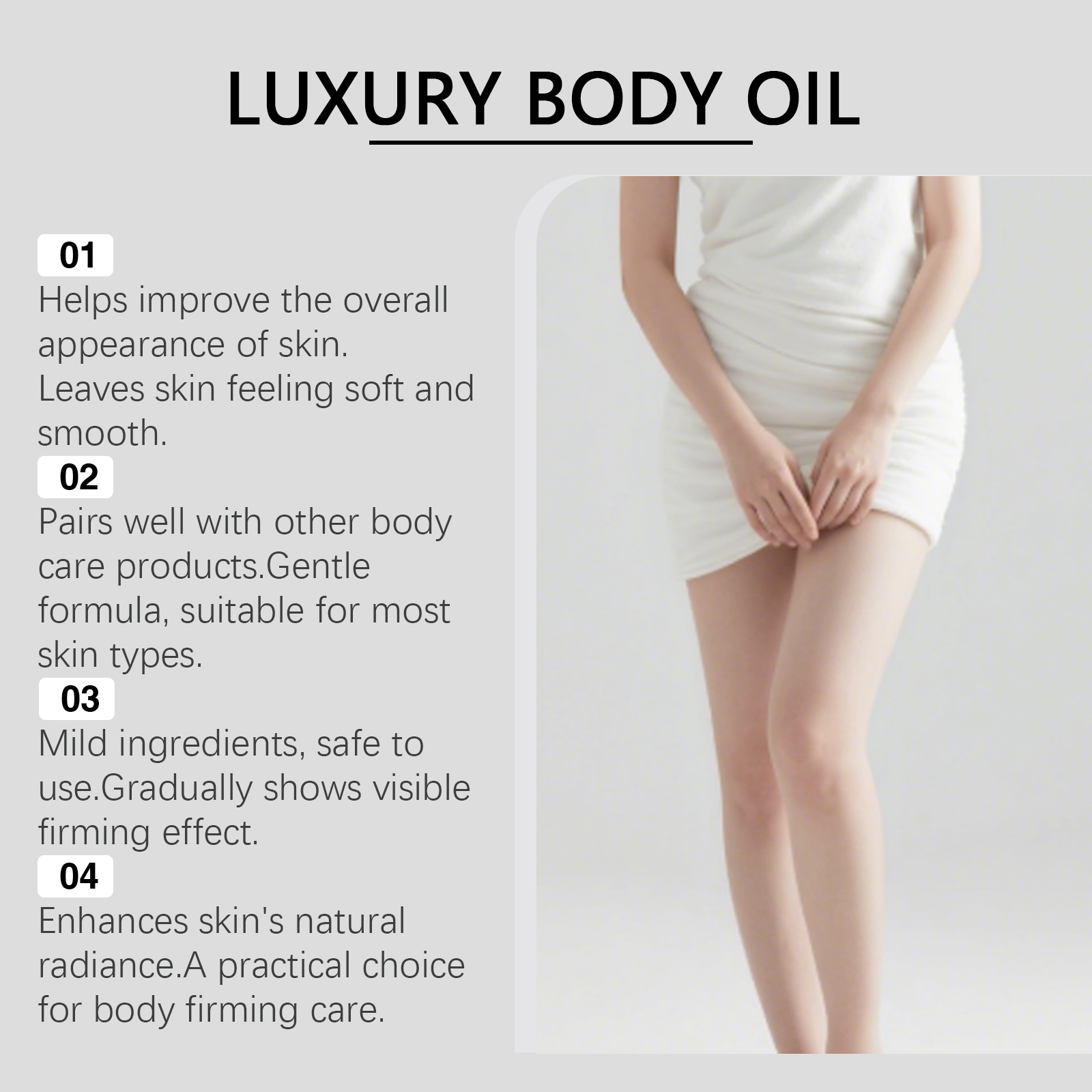 Luxury  Firming Body Oil Lifti - Luxury Skincare Essence ulasan dan harga