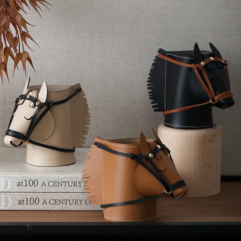 Luxury Leather Horse-head Stor - Luxury Skincare Accessories ulasan dan harga