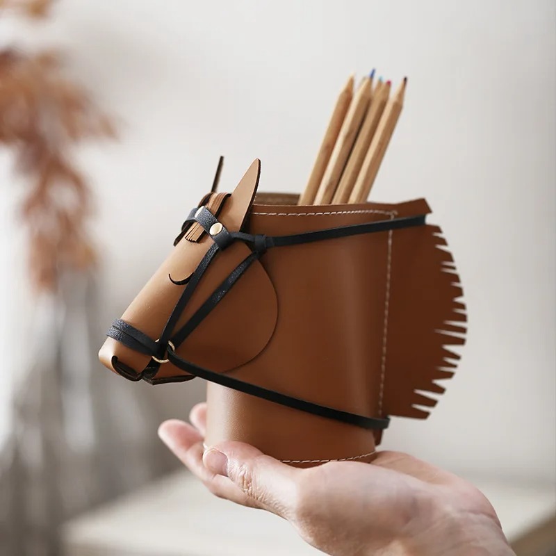 Luxury Leather Horse-head Stor - Luxury Skincare Accessories ulasan dan harga