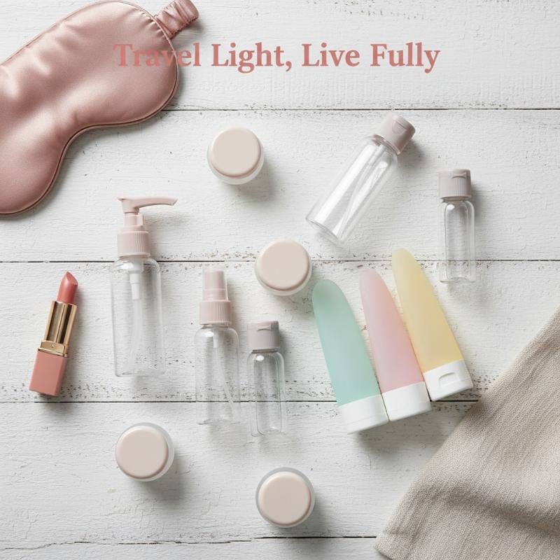 Luxury Travel Bottles Set 11in - Luxury Skincare Sets ulasan dan harga