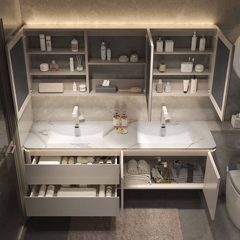 Light Luxury Modern Bathroom C - Luxury Skincare Accessories ulasan dan harga