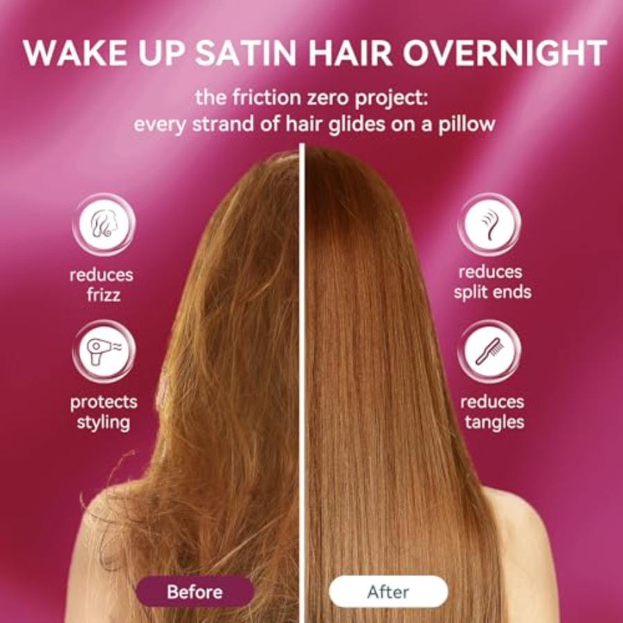 Satin Pillowcase Set for Hair  - Luxury Skincare Sets ulasan dan harga
