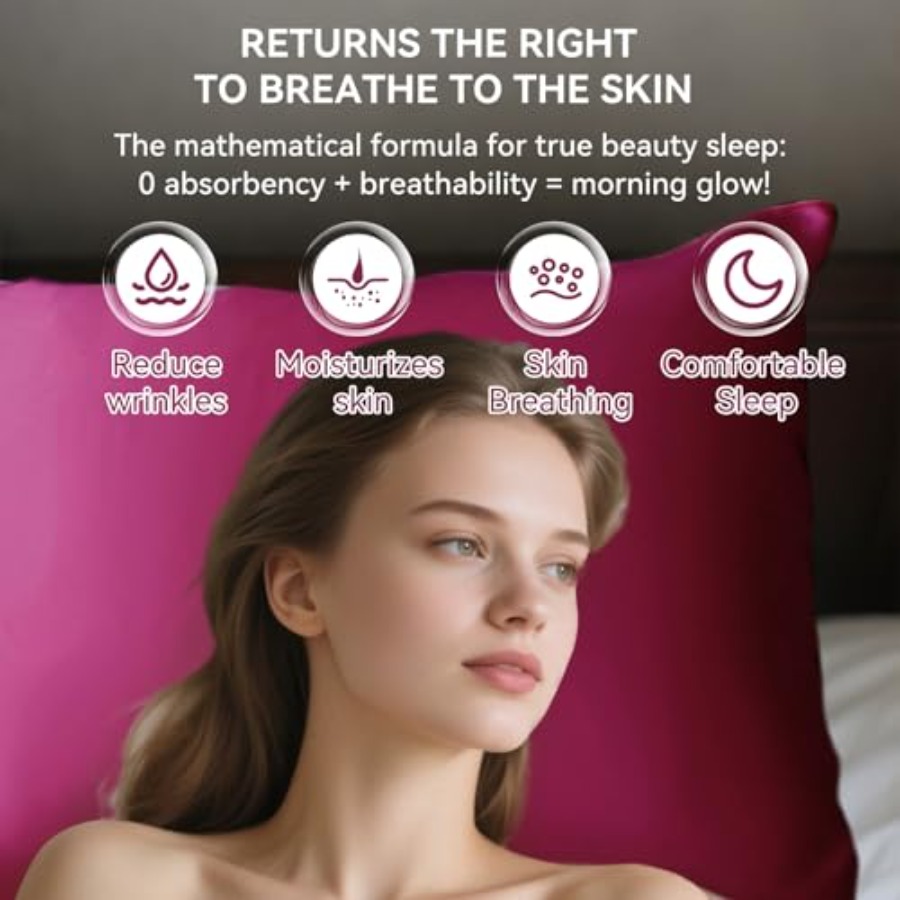 Satin Pillowcase Set for Hair  - Luxury Skincare Sets ulasan dan harga
