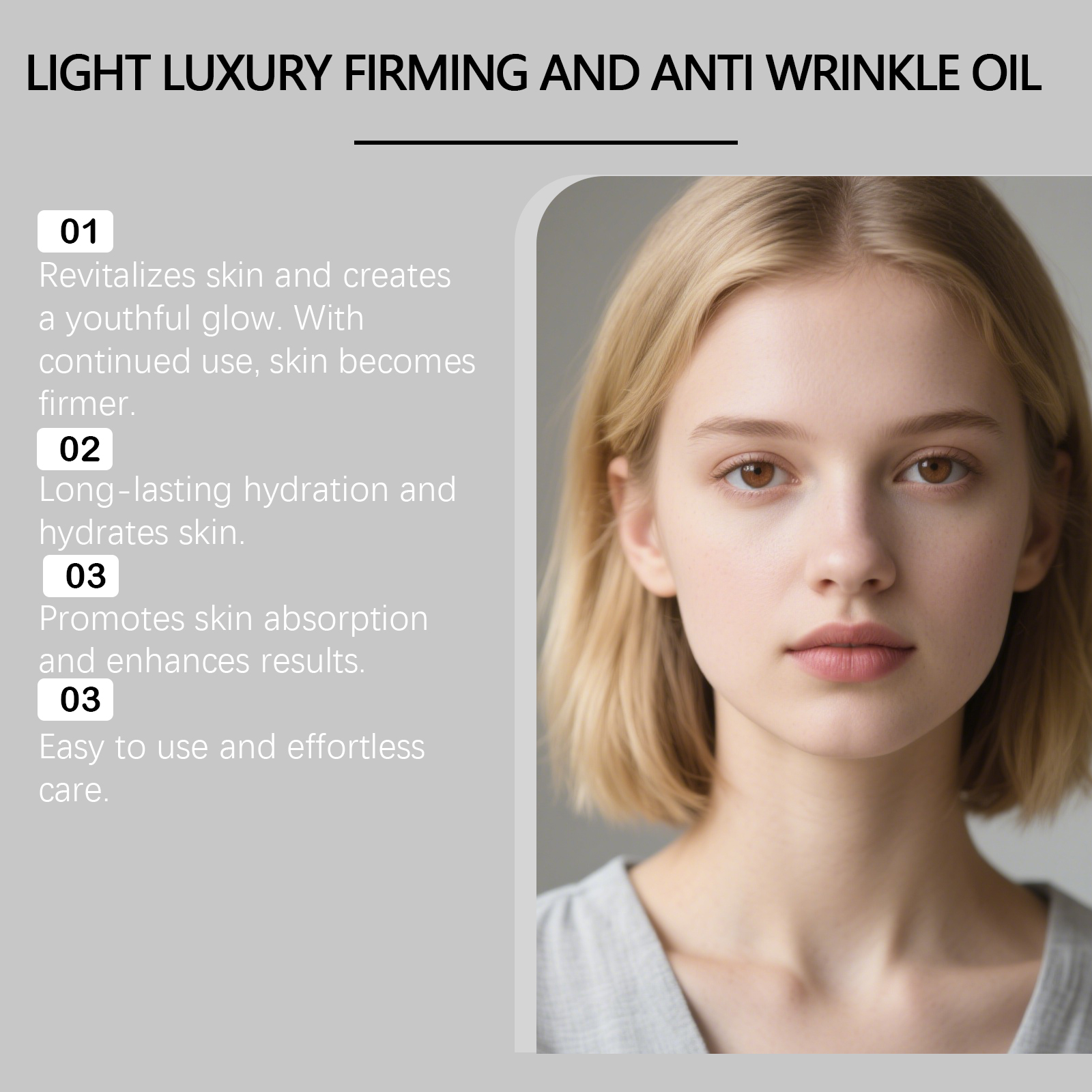 Firming Facial Care Oil Liftin - Luxury Skincare Aesthetic ulasan dan harga