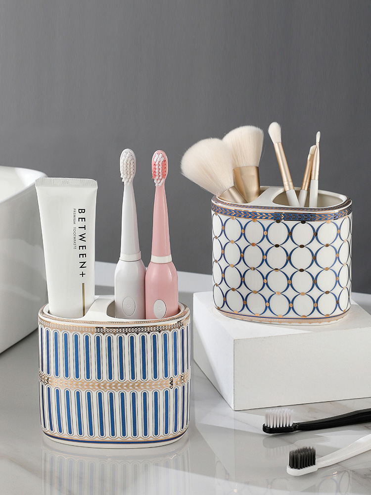 Nordic Bathroom Accessories Ce - Luxury Skincare Accessories ulasan dan harga