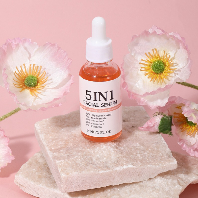 5 in 1 Vitamin C Facial Serum  - Exosome Serum Ampoule ulasan dan harga