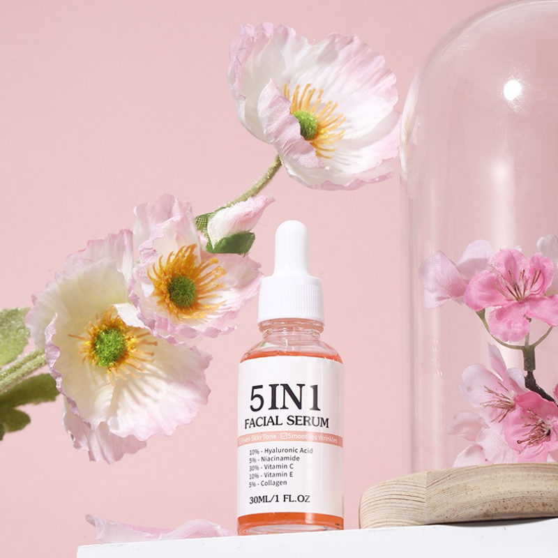 5 in 1 Vitamin C Facial Serum  - Exosome Serum Ampoule ulasan dan harga